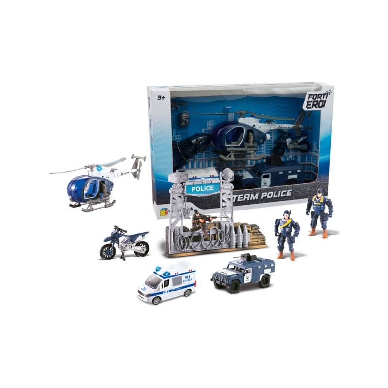 Fe Playset Police