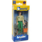 BRUDER - Forestry Worker With Accessories