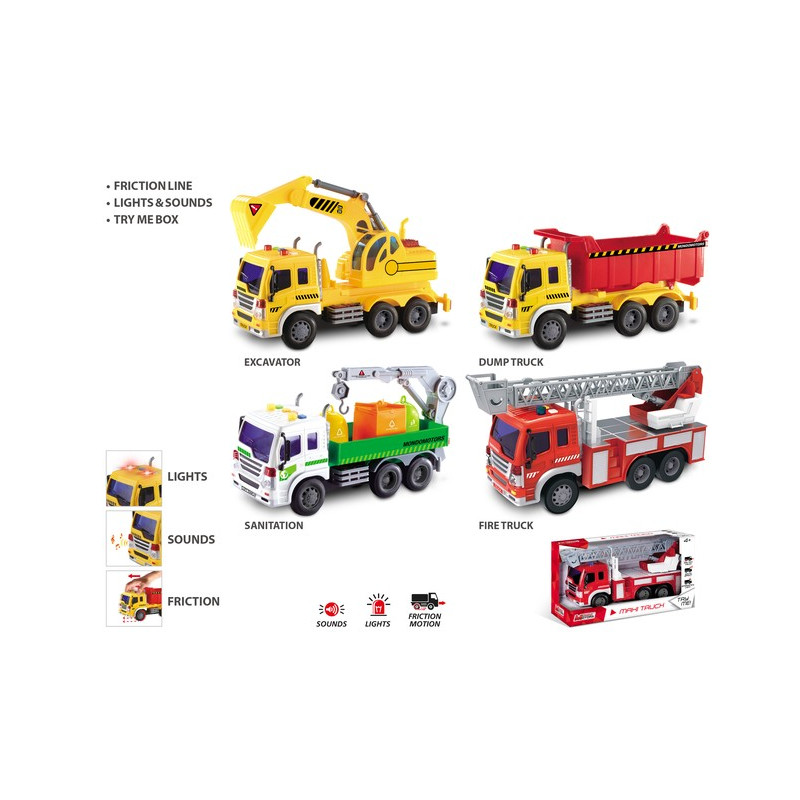 Friction Maxi Truck Ass. Cm30