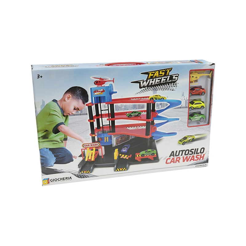 Fw Garage C/4 Veicoli Diecast