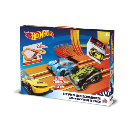 Hot Wheels Pista 380cm + Alimentatore