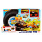 Hw Monster Tracks Stunt Tire Playset