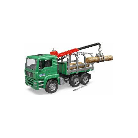 Man Tga Timber Truck With Loading