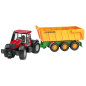 Maxi Trattore Agripower Con Carro Scala 1:18 A Frizione
