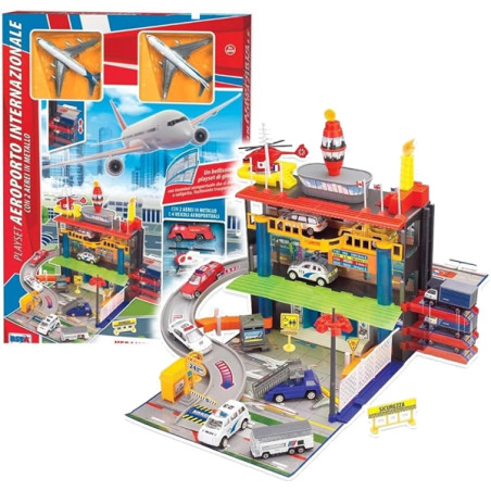 Playset Aereoporto Con 2 Aerei Â Metallo