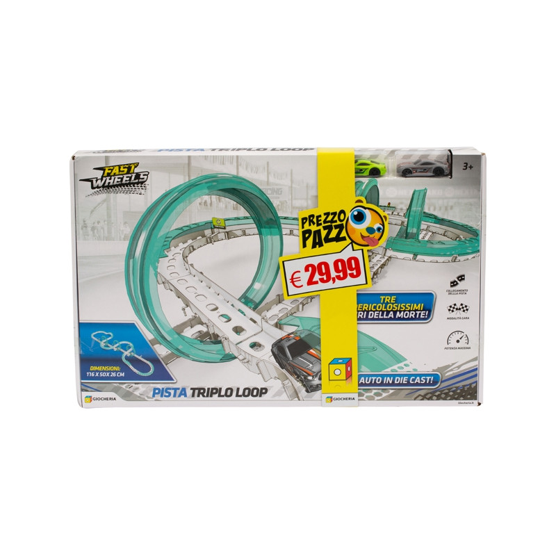 Prezzo Pazzo - Pw Pista Triplo Loop 2 Auto