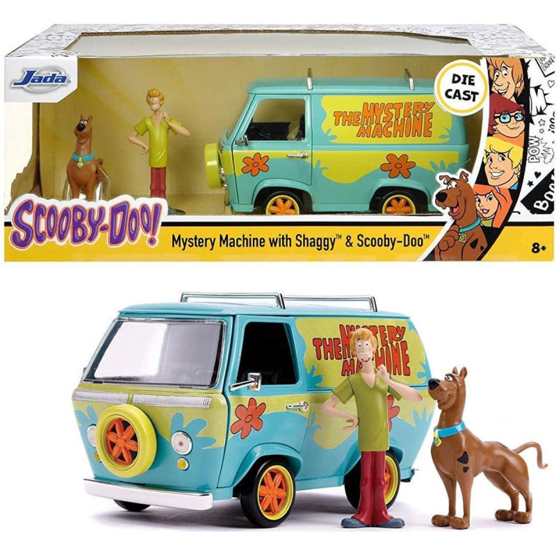 Scooby Doo Mystery Van 1:24 + 2pers.