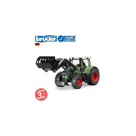 BRUDER - Trattore Fendt C/acces.