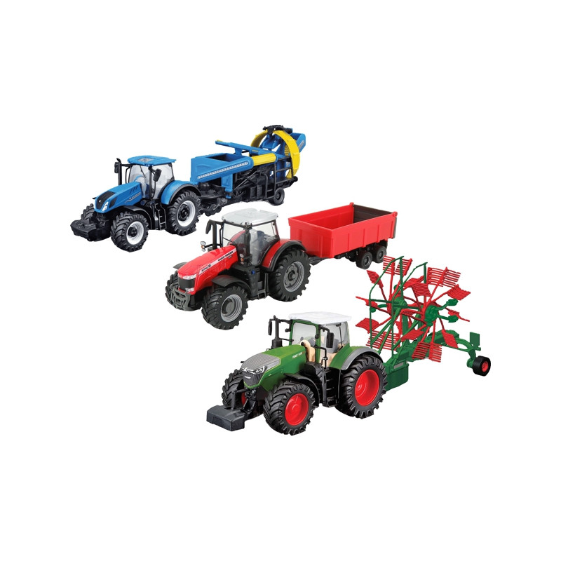 Trattori Con Rimorchio Deluxe 10 Cm Ass.