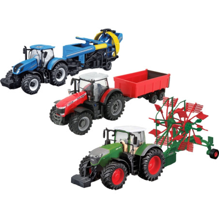 Trattori Con Rimorchio Deluxe 10 Cm Ass.