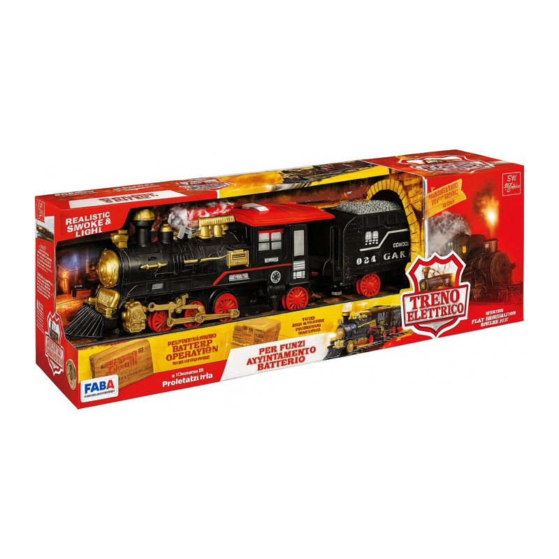 Treno Classico Try Me Suoni Fumo E Luci Scala 1:48