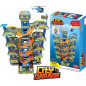 Urban City Mega Garage Elettr. 9 Piani 2 Veicoli In Metallo Luci E Suoni