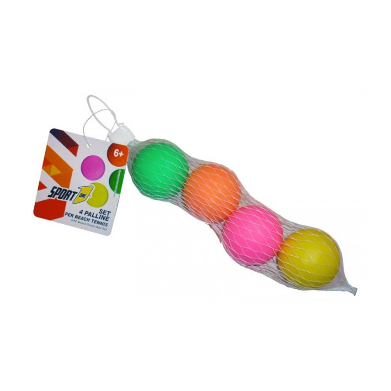 Palline Beach Tennis Fluorescenti