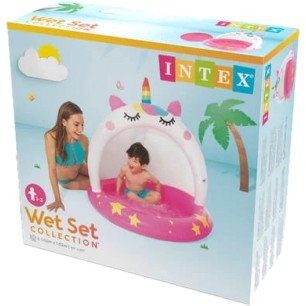 Piscina Baby Pool Unicorn 102*102