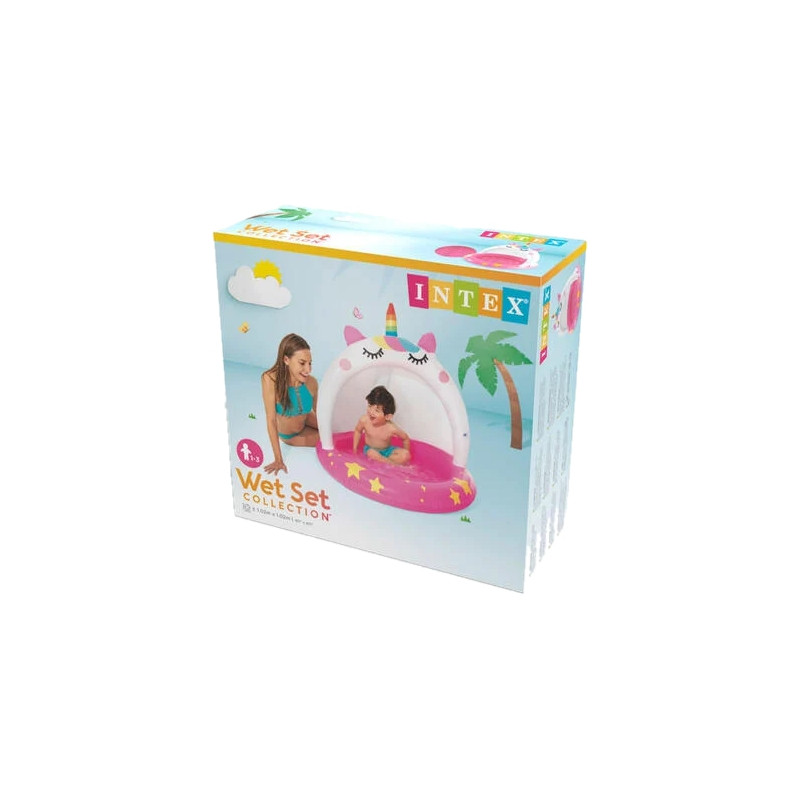 Piscina Baby Pool Unicorn 102*102