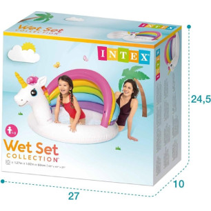 Piscina Baby Pool Unicorno 127*102*69