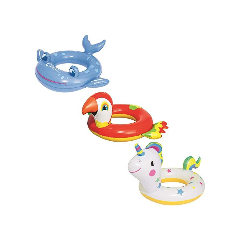 Salvagente Animali Unicorno/squalo/pappagallo