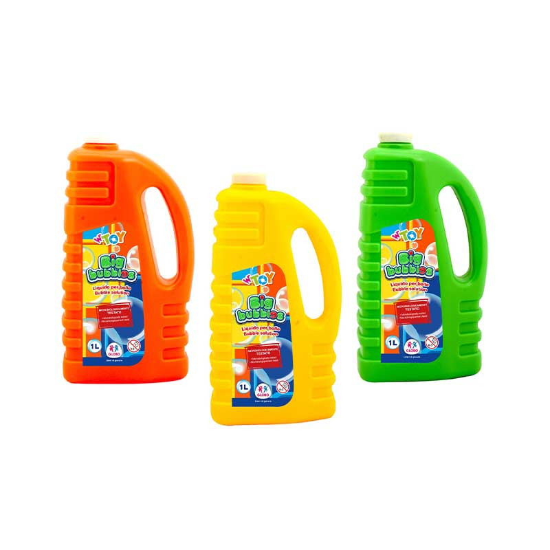 Bolle Di Sapone 1000ml Ricarica 3 Col