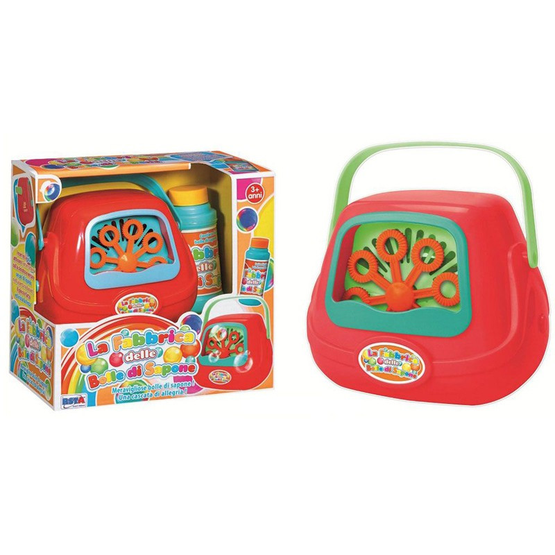 Macchina Fabbrica Bolle Con Flacone Incluso