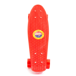 Play Out - Skateboard Cm.55 Grip Pvc 2 Colori Ross