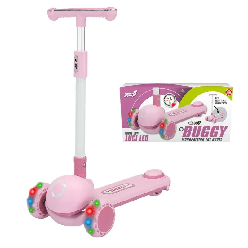 Scooter Buggy 120 C/luci Rosa