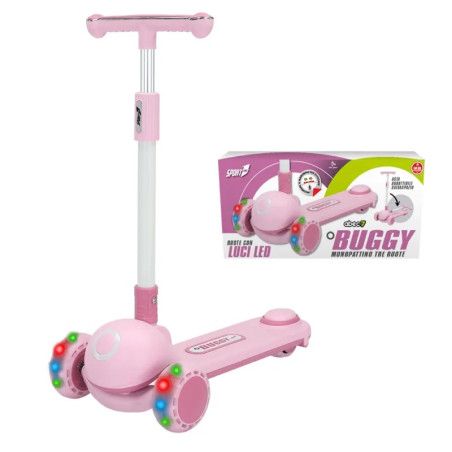Scooter Buggy 120 C/luci Rosa