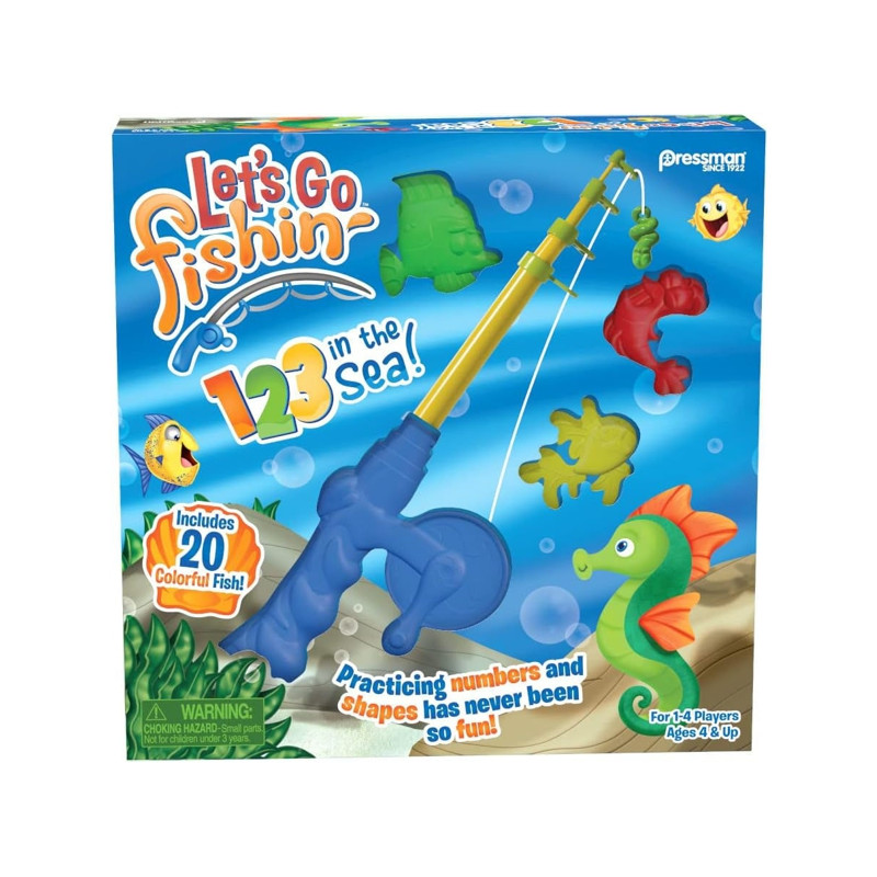 Let's Go Fishin- 123 In The Sea!