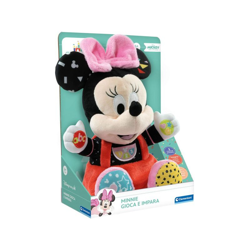 Baby Minnie Plush Gioca E Impara