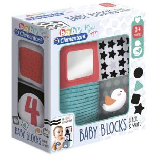 Black & White Soft Activity Cubes