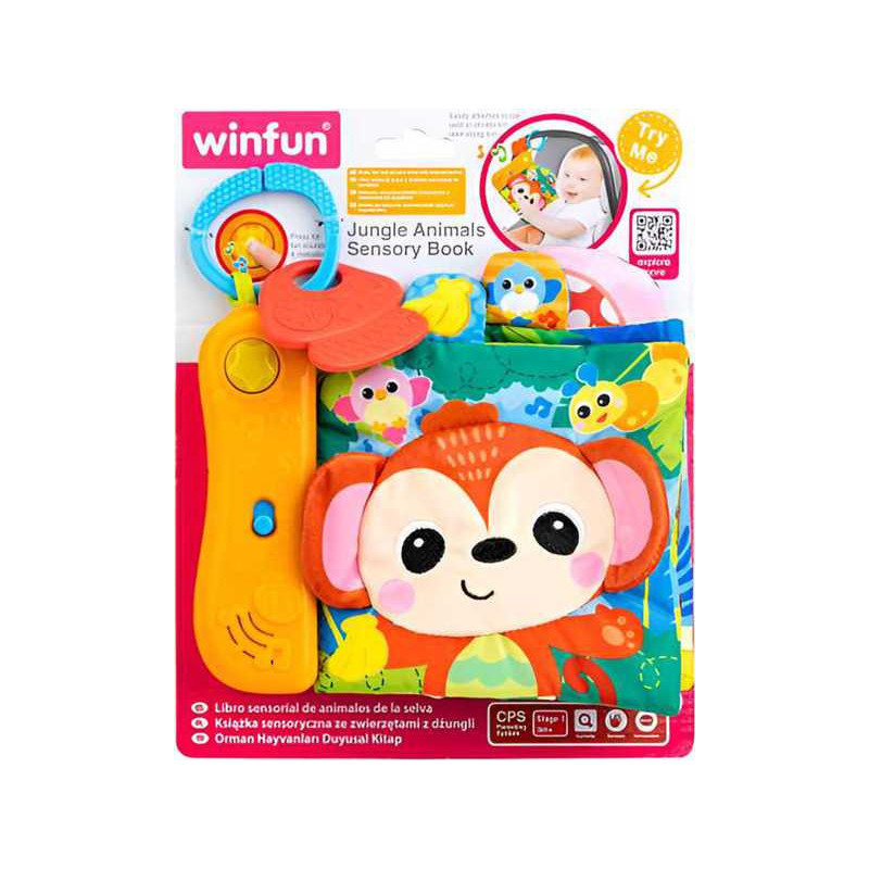 Libro Multisensoriale Animali Giungla