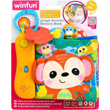 Libro Multisensoriale Animali Giungla