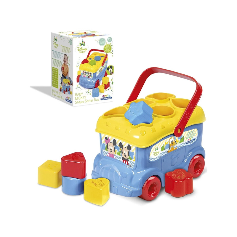 Mickey Mouse Bus Forme E Colori Baby C