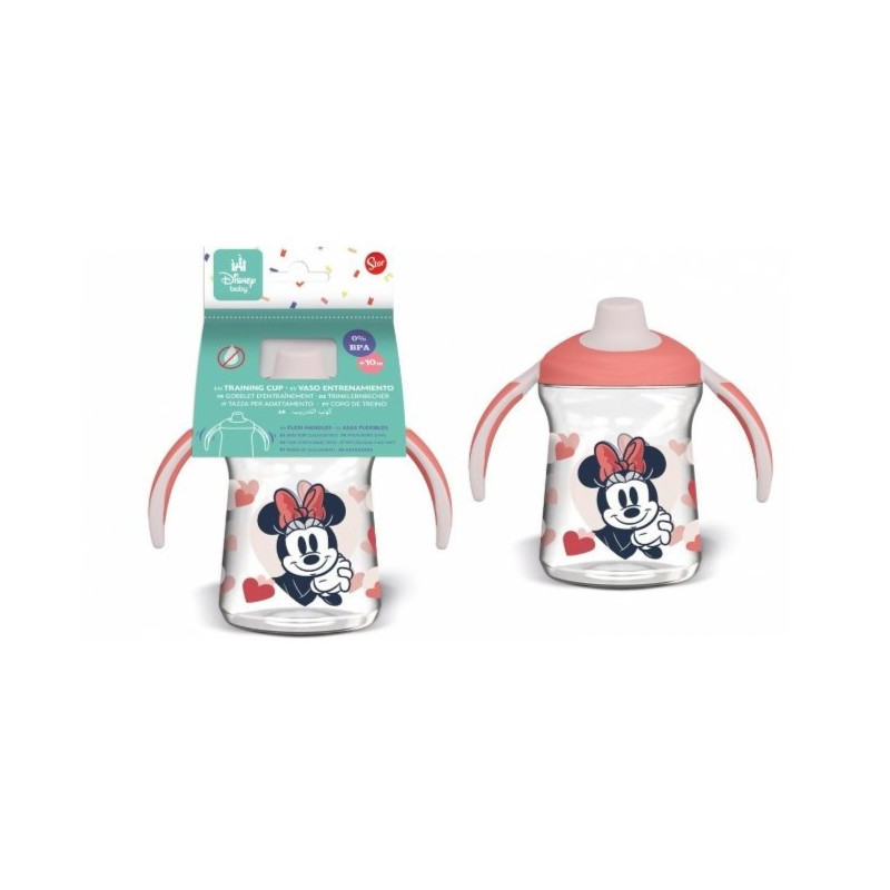 Minnie Bicchiere C/beccuccio E Manico Flessibile 380ml