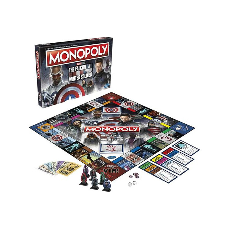 Monopoly Falcon And WinterSoldier