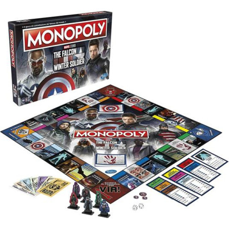 Monopoly Falcon And WinterSoldier