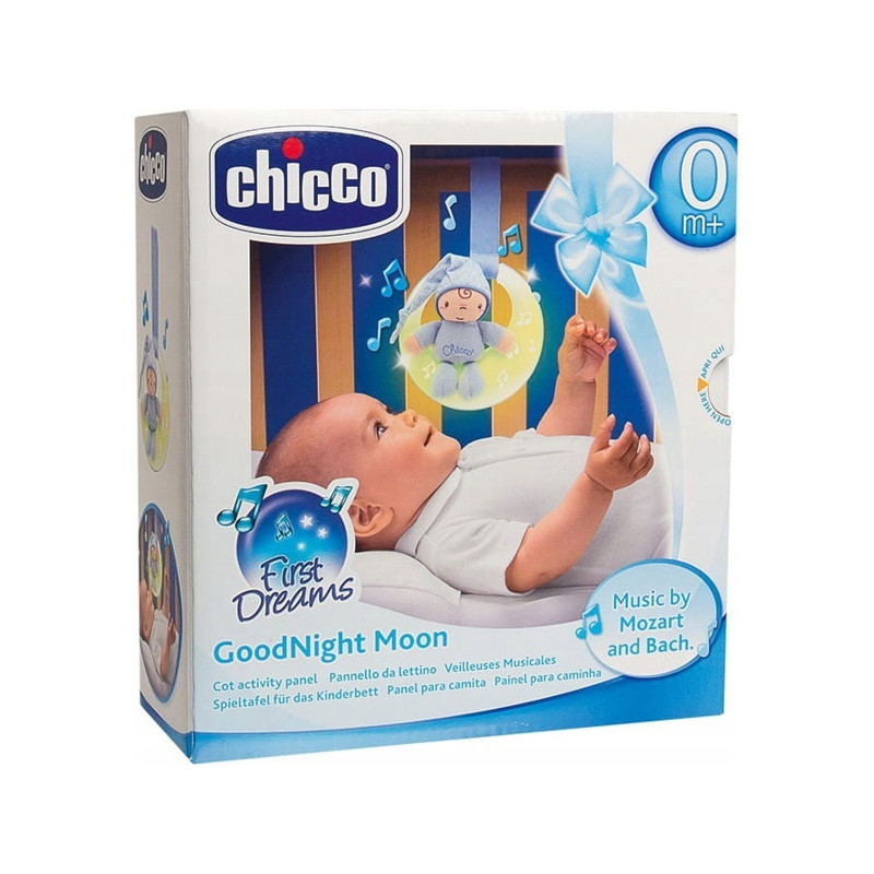 Pannello Goodnight Moon Azzurro 0m+