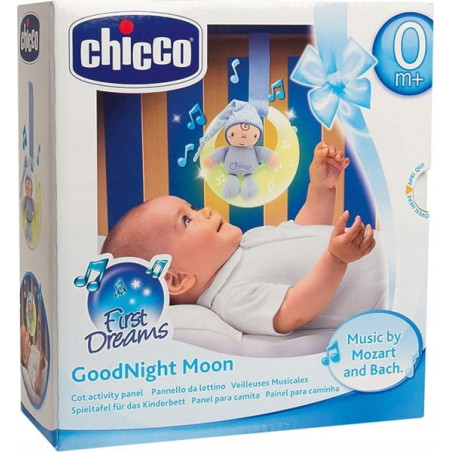 Pannello Goodnight Moon Azzurro 0m+