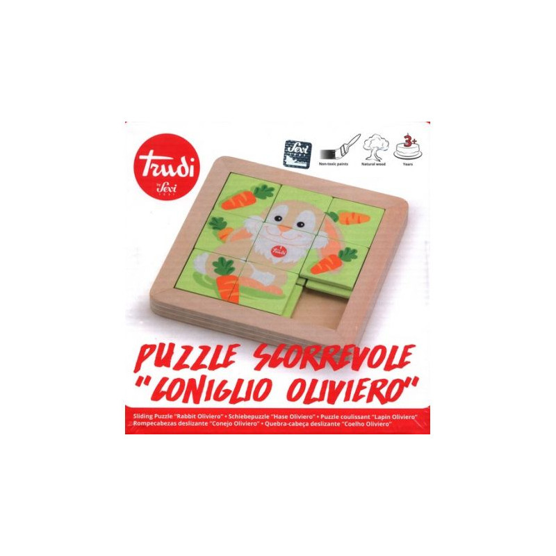 Puzzle Scorrevole Coniglio Oliviero