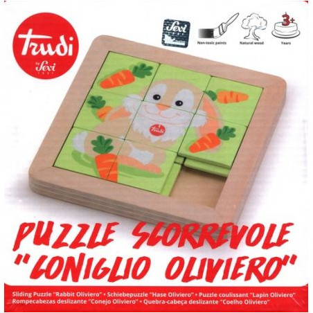 Puzzle Scorrevole Coniglio Oliviero