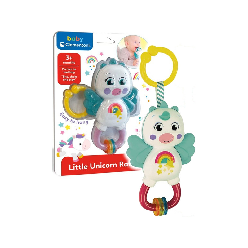 Rattle Unicorn Made In Italy