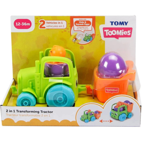 Toomies 2in1 Transf. Tractor Cm 23x10x12