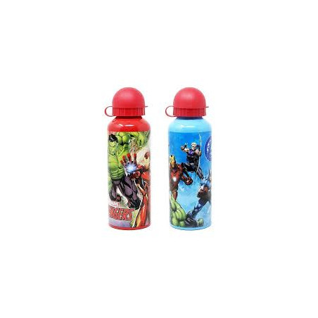 Borraccia Alluminio 500 Ml Avengers Multicolor