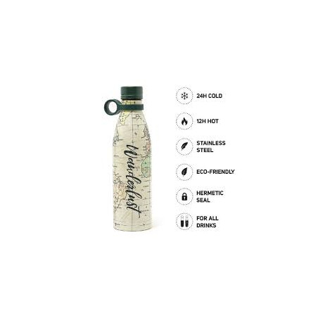 Bottiglia Termica - Hot E Cold 500 Ml - Travel