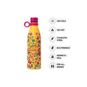 Bottiglia Termica - Hot E Cold 800 Ml - Butterfly