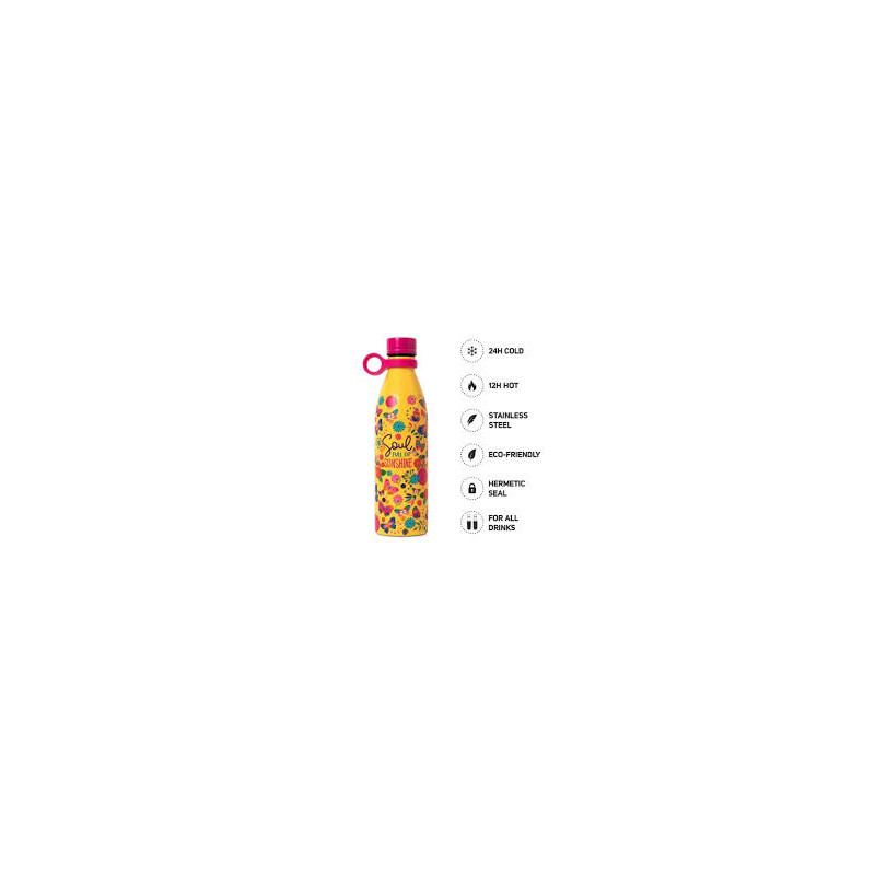 Bottiglia Termica - Hot E Cold 800 Ml - Butterfly