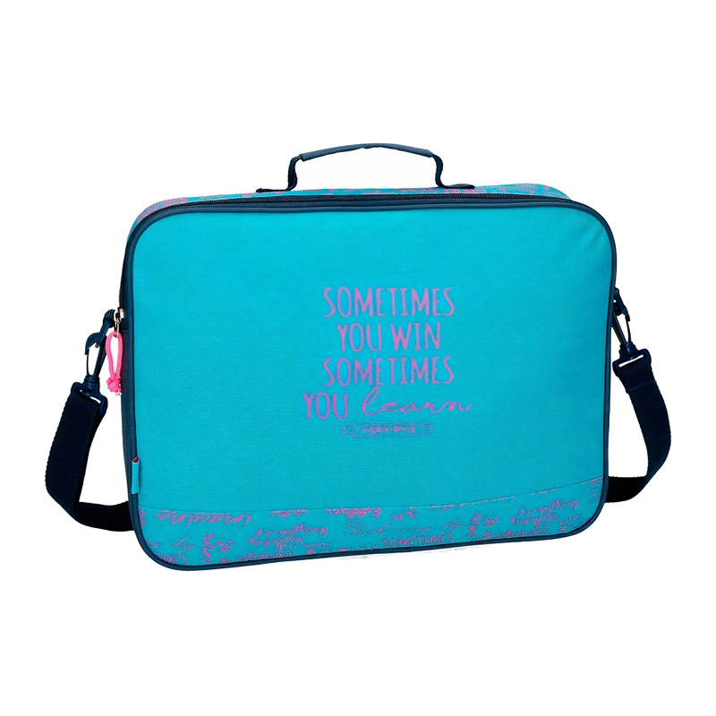 Cartella Portatutto Smile Azzurra