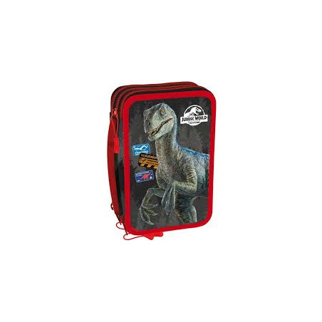 Astuccio 3 Zip Jurassic