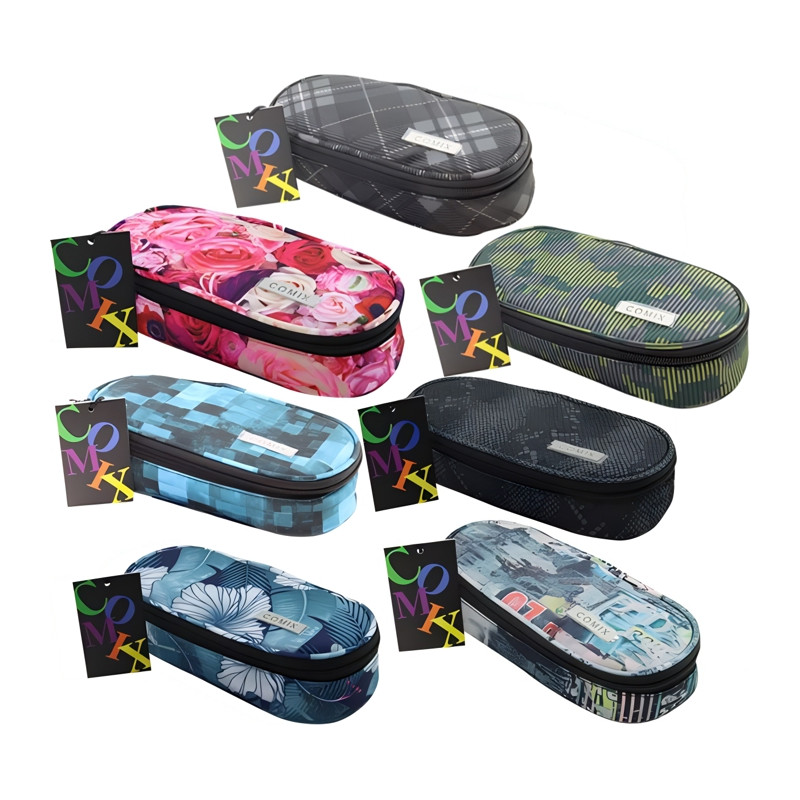 Astuccio Ovale Organizzato Allover Comix