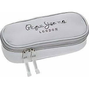 Astuccio Topratutto Pepe Jeans Monocolore Grigio