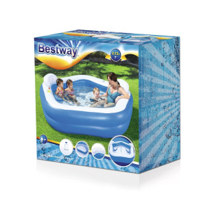 Piscina Family Pentagono Cm. 213x206x69 C/2 Sedute